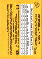 1987 Donruss Pat Clements #390