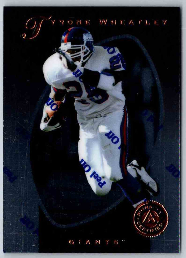 1997 Pinnacle Certified NFL Tyrone Wheatley #119