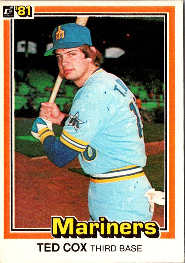 1981 Donruss Ted Cox #283