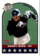 2002 Fleer Tradition Update Randy Winn