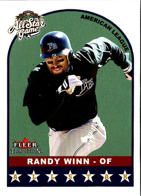 2002 Fleer Tradition Update Randy Winn #U317