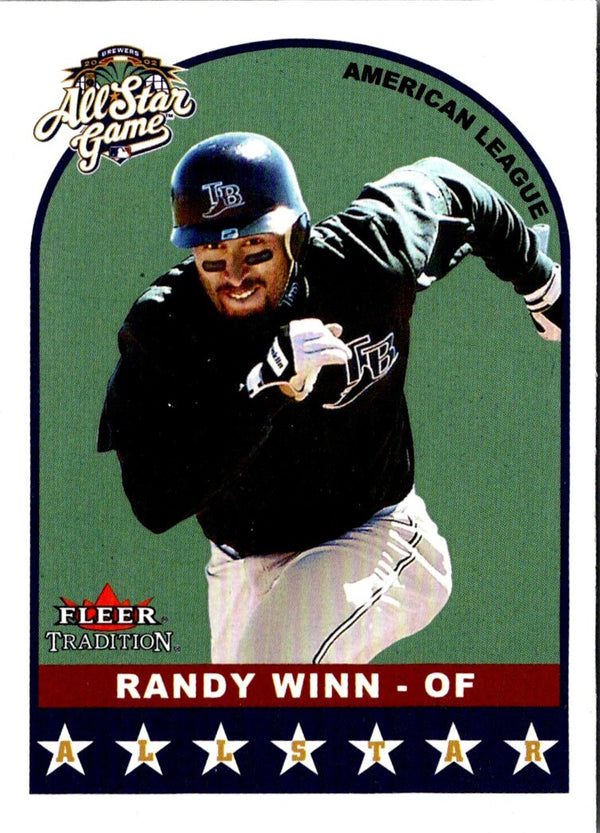 2002 Fleer Tradition Update Randy Winn #U317