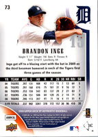 2009 SP Authentic Brandon Inge #73