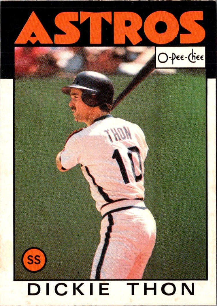 1986 O-Pee-Chee Dickie Thon