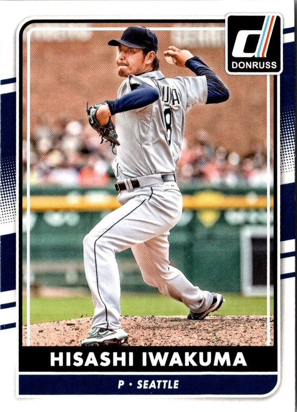 2016 Donruss Hisashi Iwakuma #134