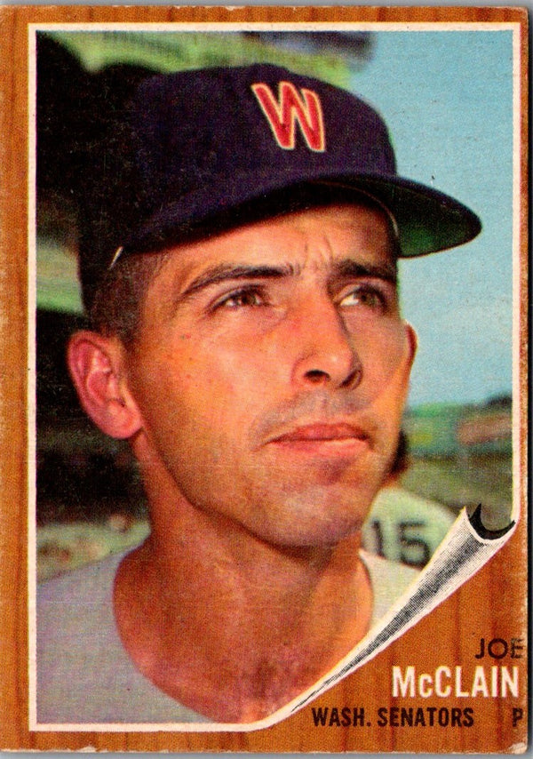 1962 Topps Joe McClain #324 VG-EX