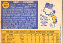 1970 Topps Skip Lockwood