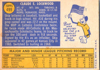1970 Topps Skip Lockwood #499 EX-MT+