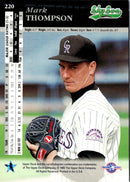 1994 Upper Deck Minors Mark Thompson