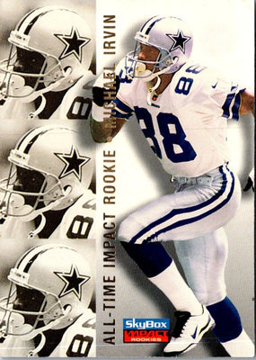 1996 SkyBox Impact Rookies Michael Irvin #85
