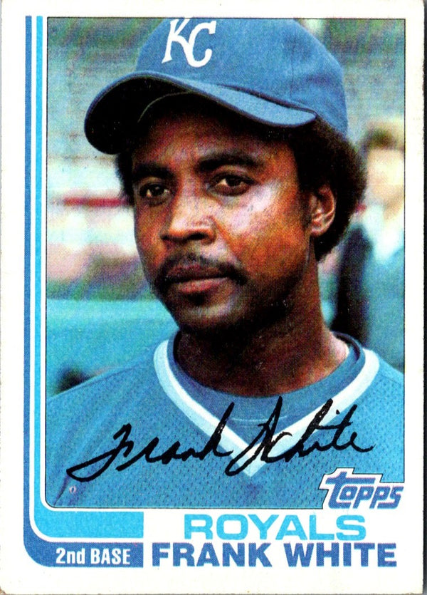 1982 Topps Frank White #645