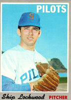 1970 Topps Skip Lockwood #499 EX-MT+