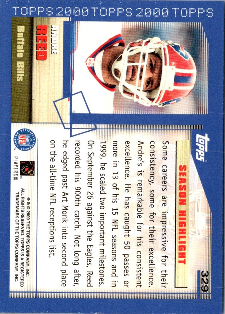 2000 Topps Andre Reed