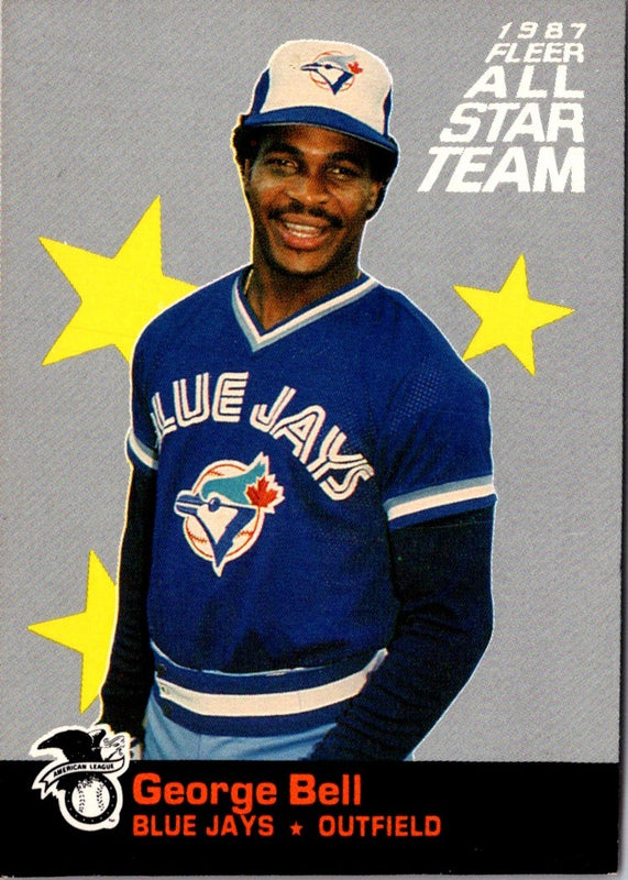 1987 Fleer All-Stars George Bell #9