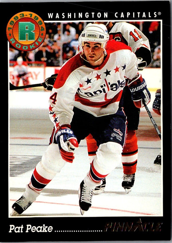 1993 Pinnacle Pat Peake #436