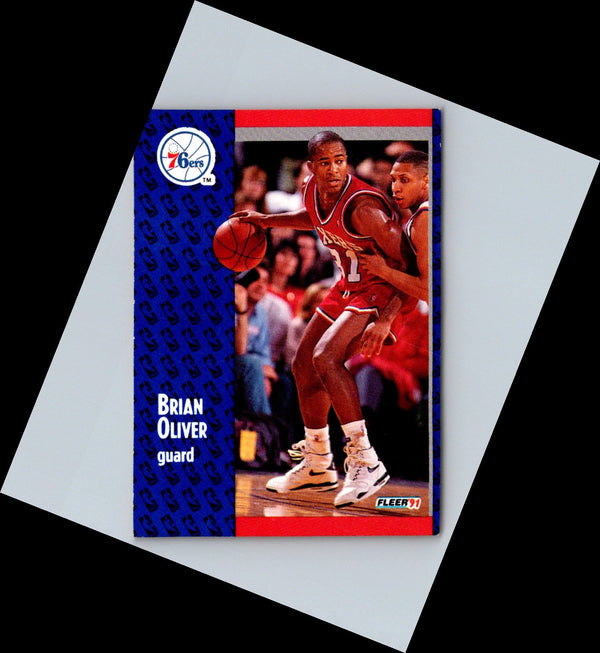 1991 Fleer Brian Oliver #157