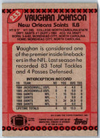 1990 Topps Vaughan Johnson #233