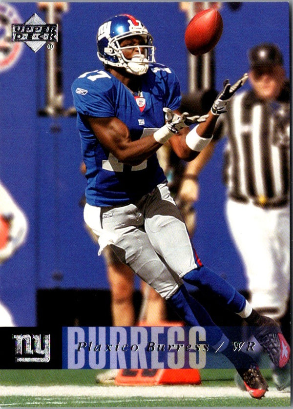 2006 Upper Deck Plaxico Burress #128