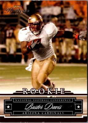2007 Playoff Prestige Buster Davis #227 Rookie