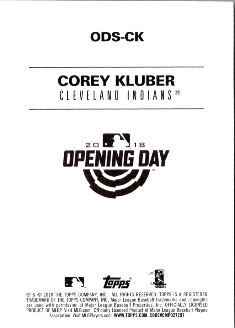 2017 Topps 1987 Baseball Corey Kluber