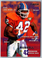 1995 Fleer Leonard Russell #117