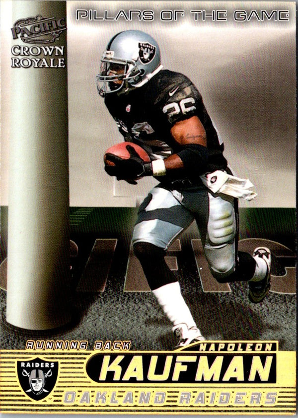 1998 Pacific Crown Royale Pillars of the Game Napoleon Kaufman #17