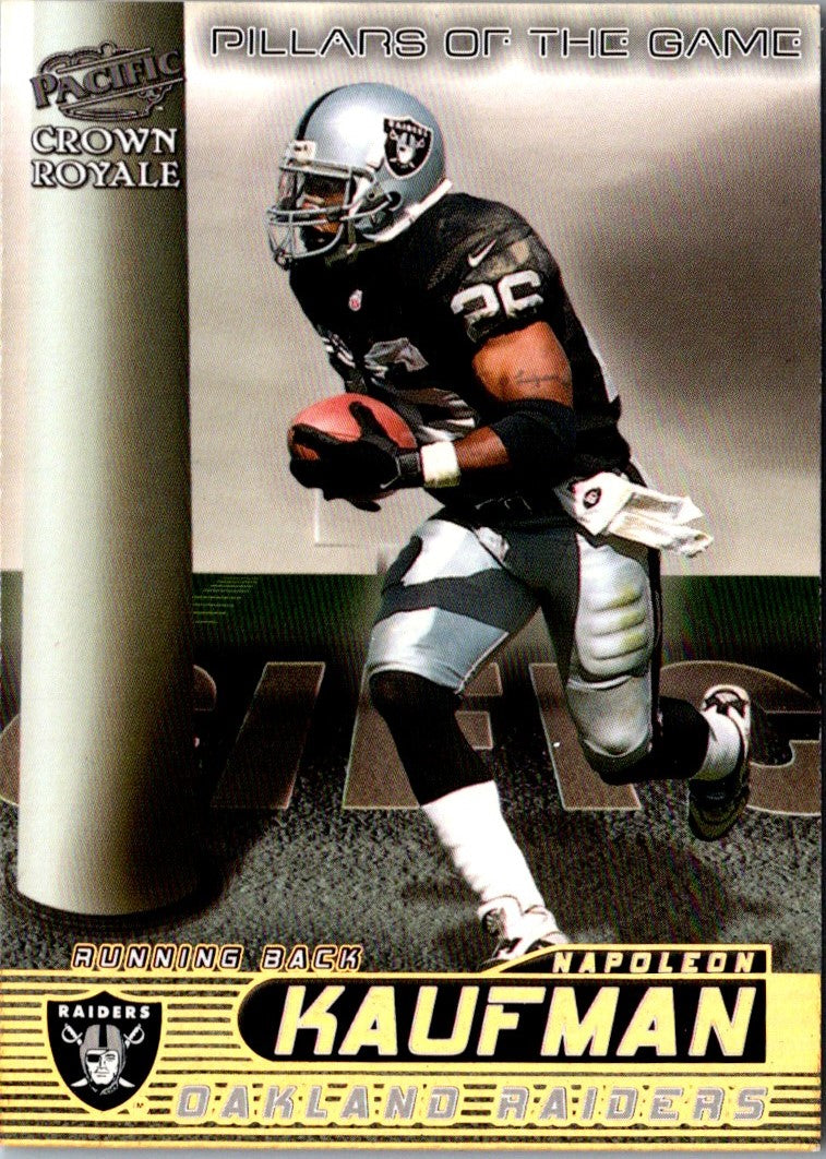 1998 Pacific Crown Royale Pillars of the Game Napoleon Kaufman