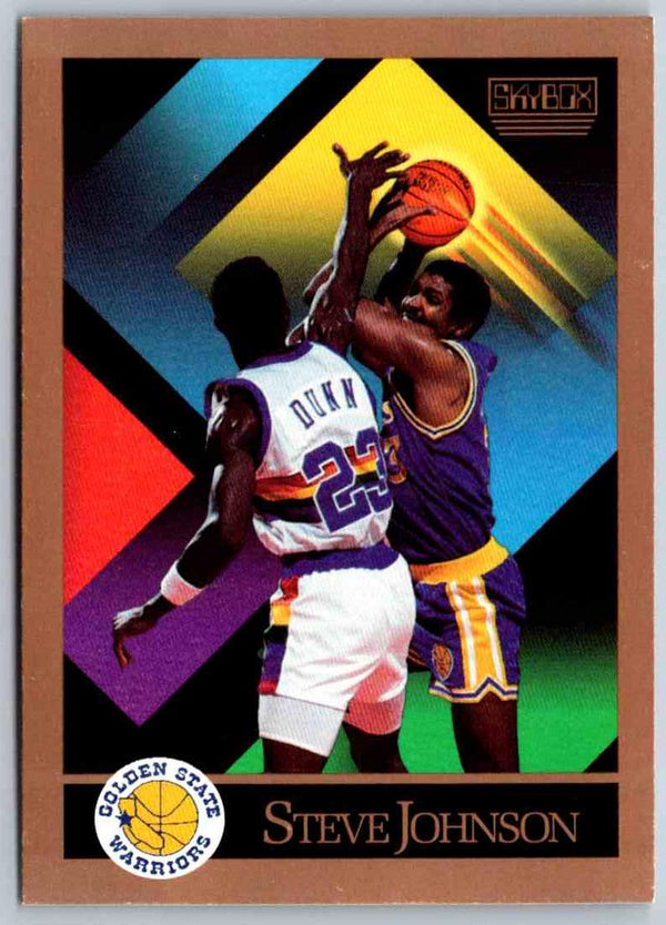 1990 Skybox Steve Johnson #384