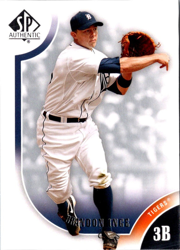 2009 SP Authentic Brandon Inge #73