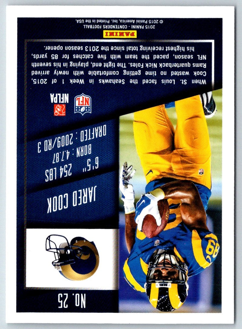 2014 Panini Elite Jared Cook