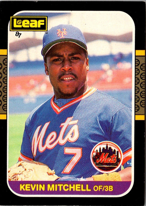 1987 Leaf Kevin Mitchell #170 Rookie