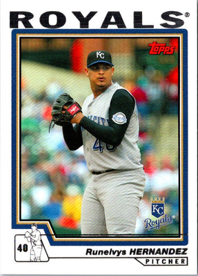 2004 Topps Runelvys Hernandez #258