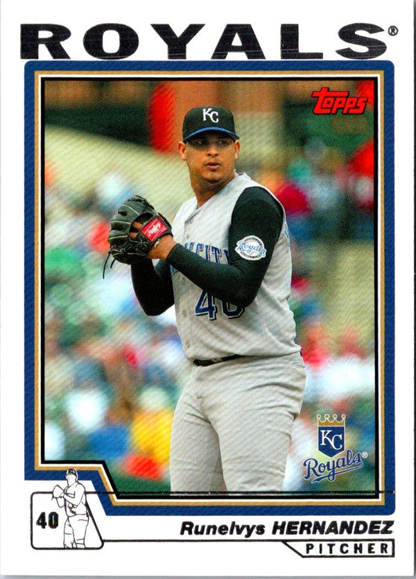 2004 Topps Runelvys Hernandez #258