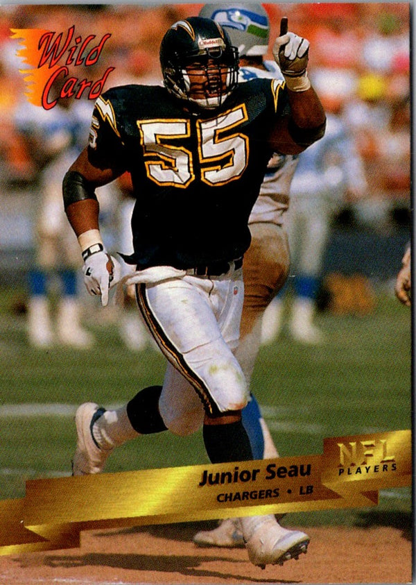 1993 Wild Card Junior Seau #62