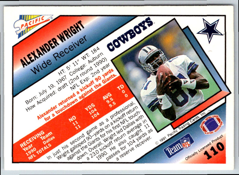 1991 Pacific Alexander Wright