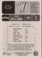 2007 SAGE HIT Paul Williams #1