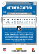 2018 Donruss Optic Matthew Stafford