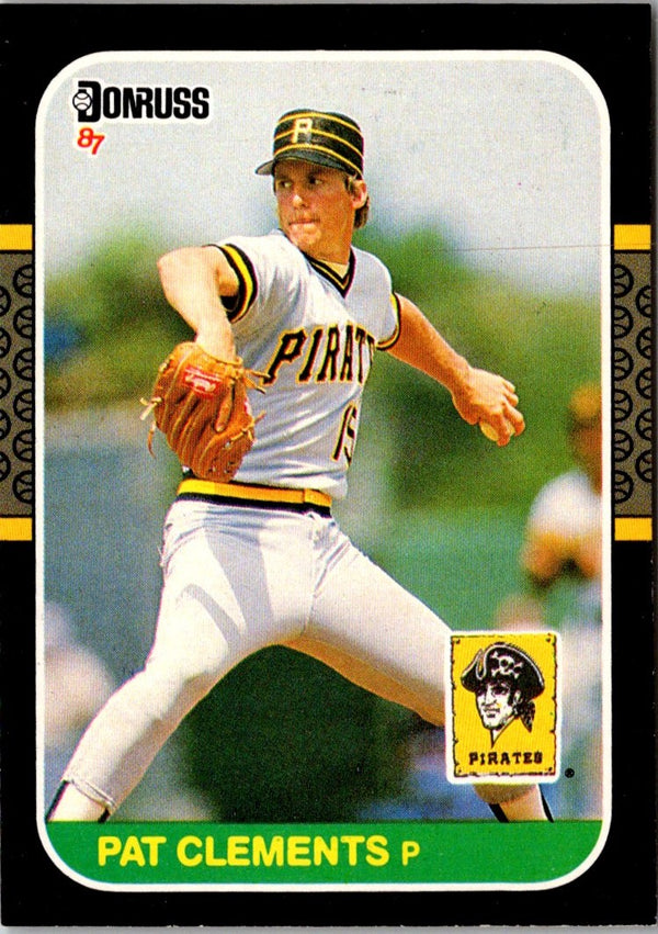 1987 Donruss Pat Clements #390