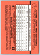 1990 Donruss Jerry Browne