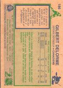 1983 O-Pee-Chee Gilbert Delorme