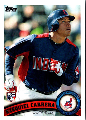 2011 Topps Update Ezequiel Carrera #US169 Rookie