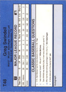 1990 Classic Update Greg Swindell