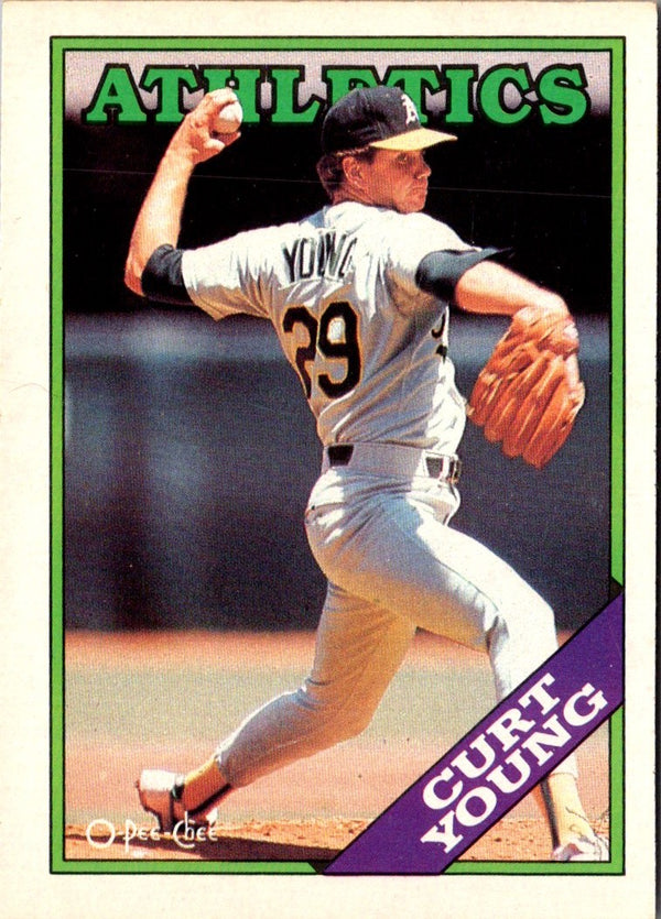 1988 O-Pee-Chee Curt Young #103