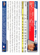 2004 Topps Traded & Rookies Sergio Mitre