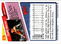1993 Topps Inaugural Rockies Todd Burns #279