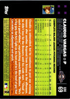 2007 Topps Updates & Highlights Claudio Vargas #UH69