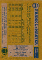 1982 Topps Frank LeMaster #450