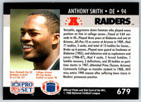1992 Proset Anthony Smith #679