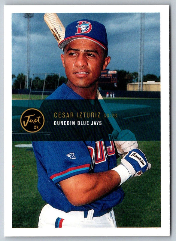 2000 Just Gold Cesar Izturis #50
