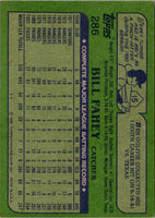 1982 Topps Bill Fahey #286